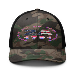 Second Amendment 2A 1791 - Camouflage trucker hat